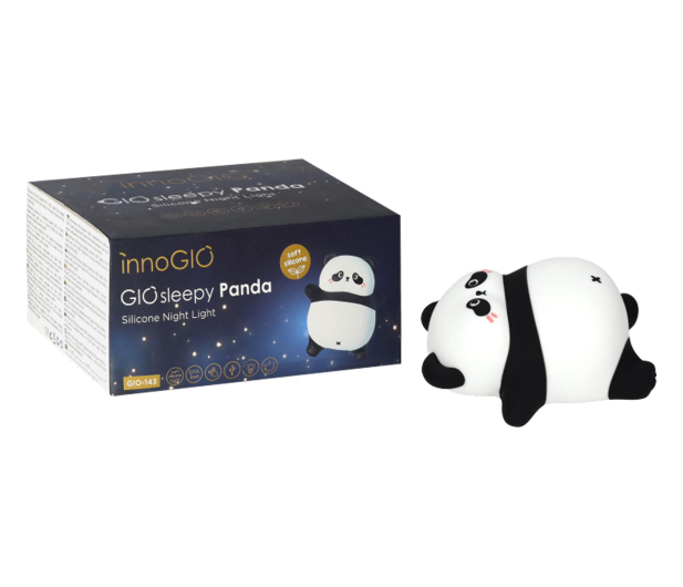 InnoGIO Silikonowa lampka nocna LED GIOSLEEPY PANDA - 1537874 - zdjęcie 2